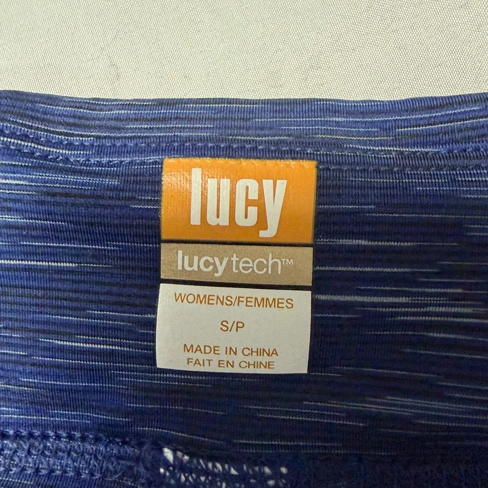 Lucy Tech Blue Athletic Skort Skirt Shorts Tennis Golf Workout Womens S‎ P 3.5